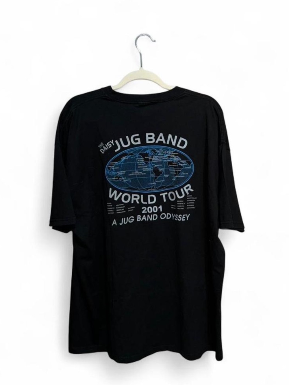 The Daisy Jug Band Men’s 2001 Vintage Odyssey World Tour Short Sleeve Size XL